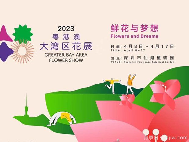 2023年粵港澳大灣區(qū)花展將于4月8日在深圳舉辦(圖1)