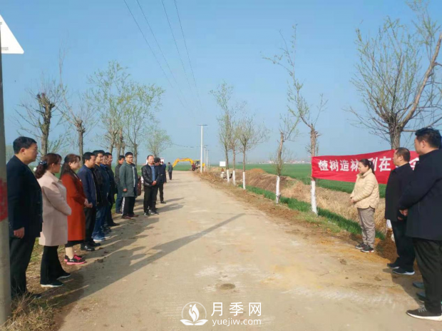 南陽宛城：高廟鎮(zhèn)植樹造林扮靚鄉(xiāng)村(圖1)